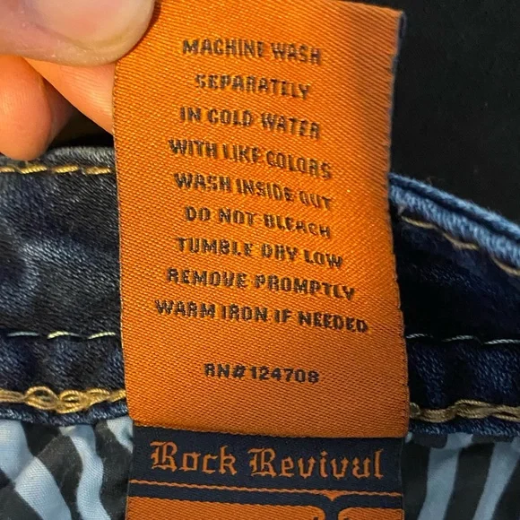Rock Revival Melora Boot Bootcut Jeans Size 29 - Picture 7 of 7